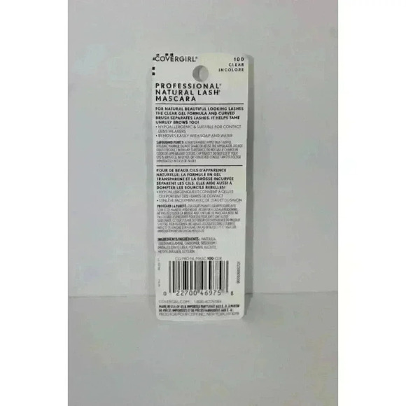 COVERGIRL Natural Lash Professional Mascara Clear Shade 100 Clear - Picture 2 of 2